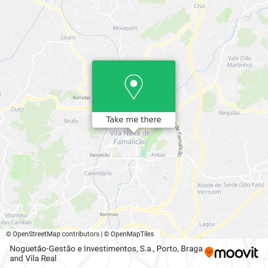 Noguetão-Gestão e Investimentos, S.a. mapa