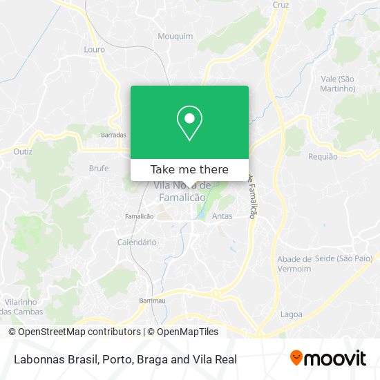Labonnas Brasil map
