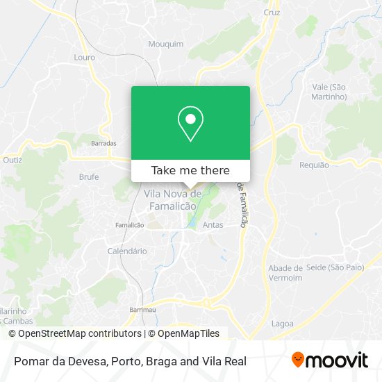 Pomar da Devesa map