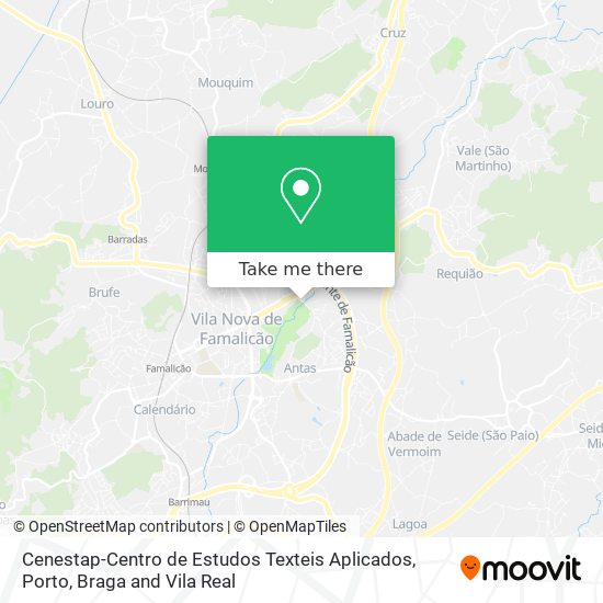 Cenestap-Centro de Estudos Texteis Aplicados map