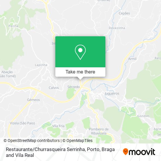 Restaurante / Churrasqueira Serrinha map