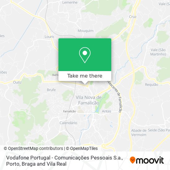 Vodafone Portugal - Comunicações Pessoais S.a. map