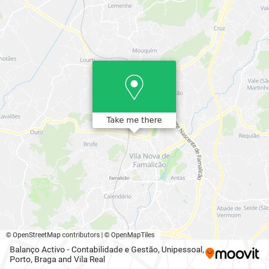 Balanço Activo - Contabilidade e Gestão, Unipessoal map