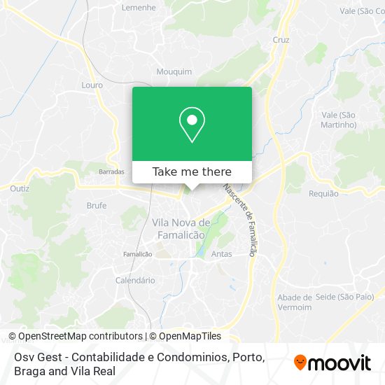 Osv Gest - Contabilidade e Condominios map