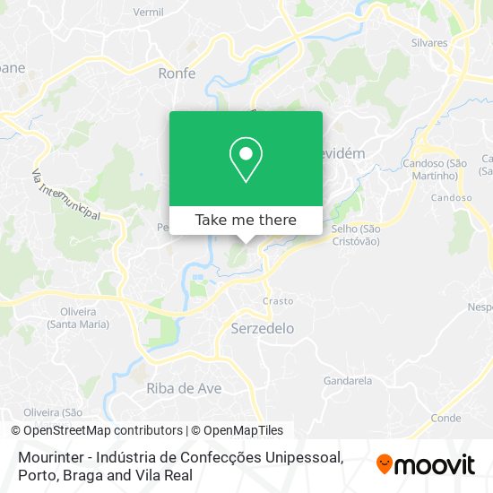 Mourinter - Indústria de Confecções Unipessoal map