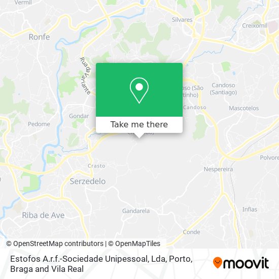 Estofos A.r.f.-Sociedade Unipessoal, Lda map
