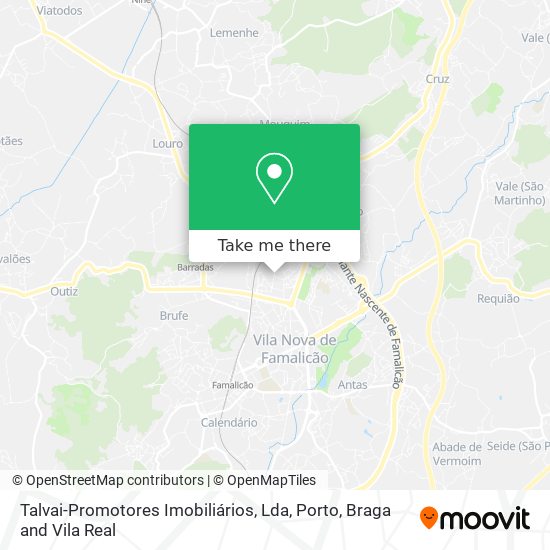Talvai-Promotores Imobiliários, Lda map