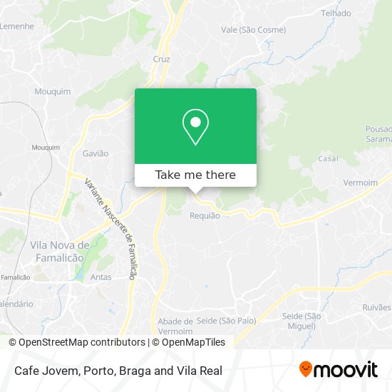 Cafe Jovem map