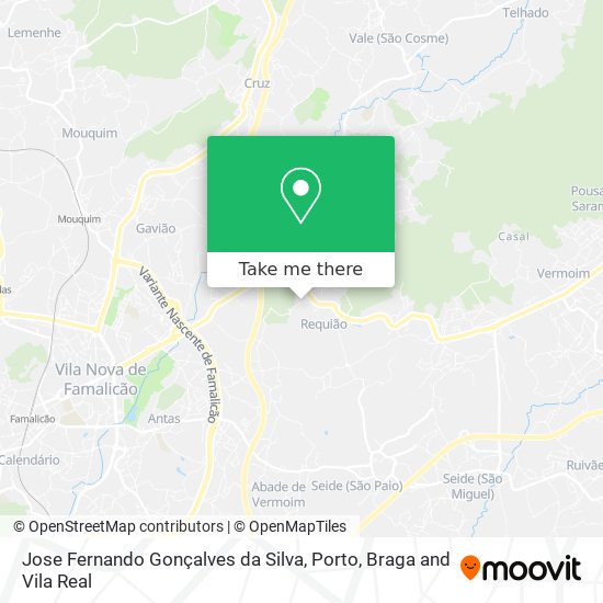Jose Fernando Gonçalves da Silva map