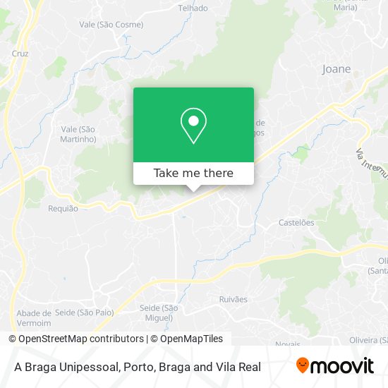 A Braga Unipessoal map