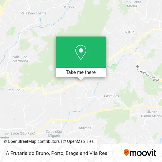 A Frutaria do Bruno map