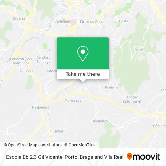 Escola Eb 2,3 Gil Vicente map