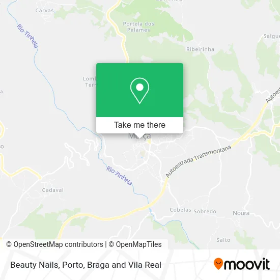 Beauty Nails map