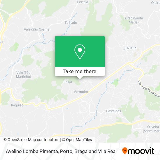 Avelino Lomba Pimenta mapa
