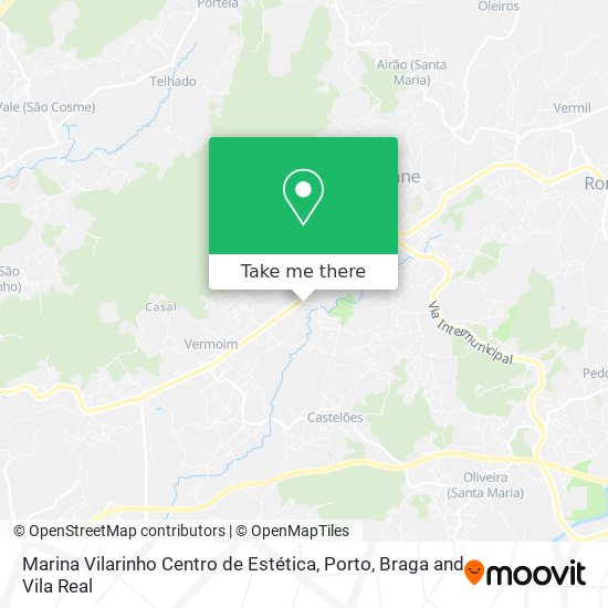 Marina Vilarinho Centro de Estética mapa