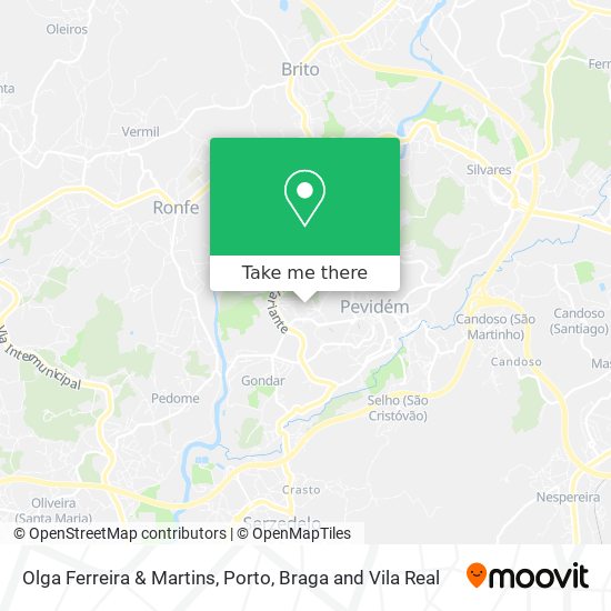 Olga Ferreira & Martins mapa