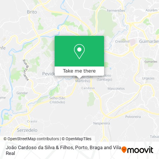 João Cardoso da Silva & Filhos map