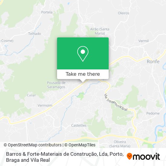Barros & Forte-Materiais de Construção, Lda map