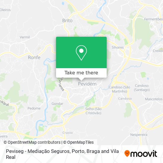 Peviseg - Mediação Seguros map
