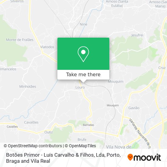 Botões Primor - Luís Carvalho & Filhos, Lda map