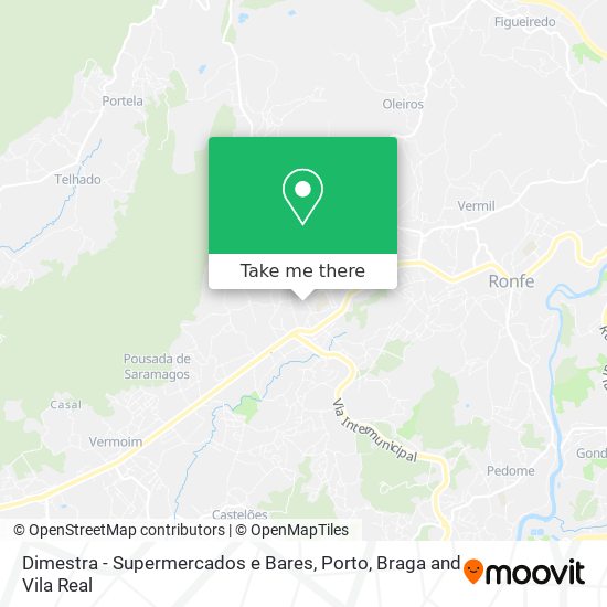 Dimestra - Supermercados e Bares map