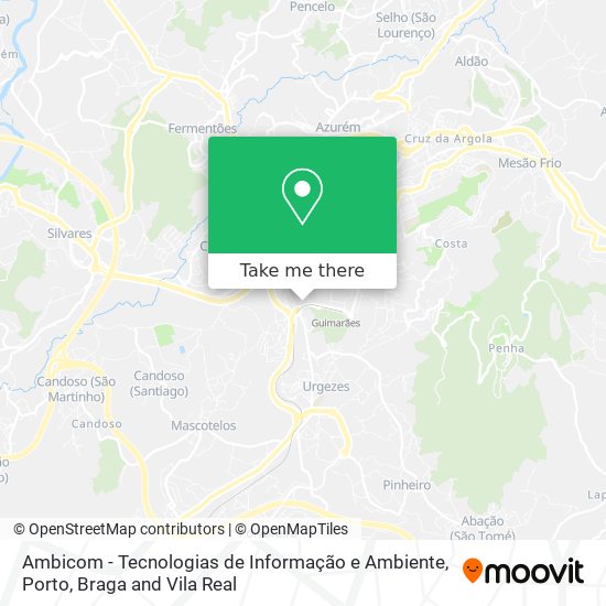 Ambicom - Tecnologias de Informação e Ambiente map