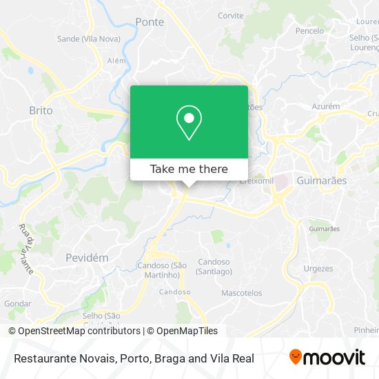 Restaurante Novais mapa