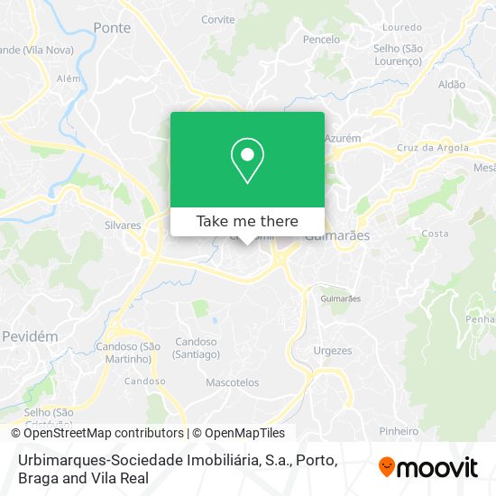 Urbimarques-Sociedade Imobiliária, S.a. mapa