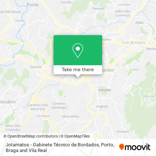 Jotamatos - Gabinete Técnico de Bordados mapa