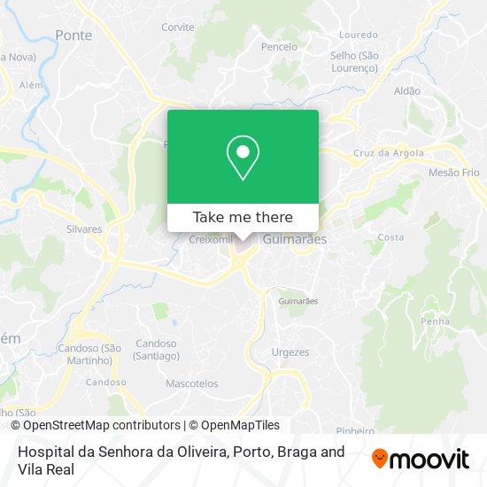 Hospital da Senhora da Oliveira map