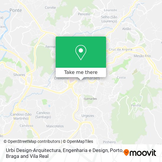 Urbi Design-Arquitectura, Engenharia e Design map