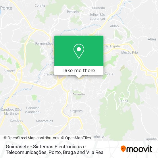 Guimasete - Sistemas Electrónicos e Telecomunicações mapa