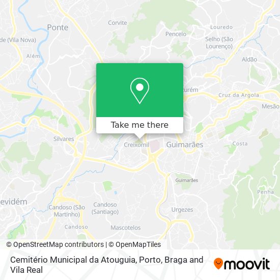 Cemitério Municipal da Atouguia map