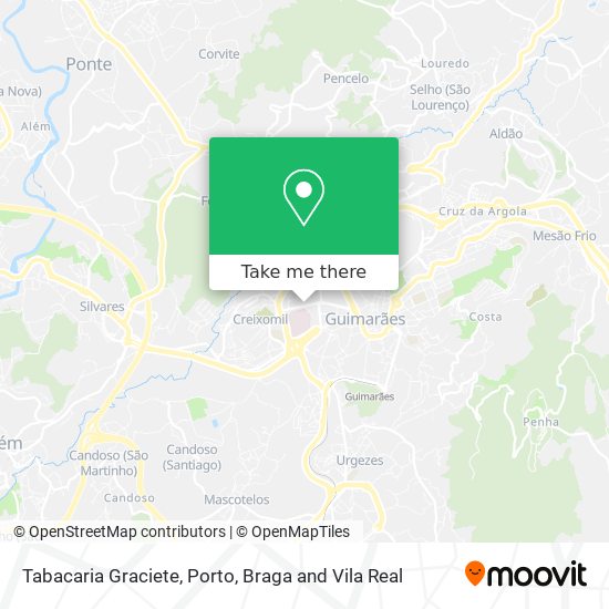 Tabacaria Graciete map