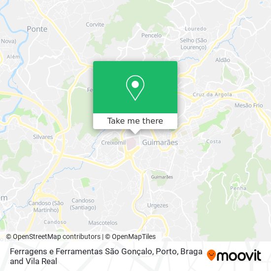 Ferragens e Ferramentas São Gonçalo map