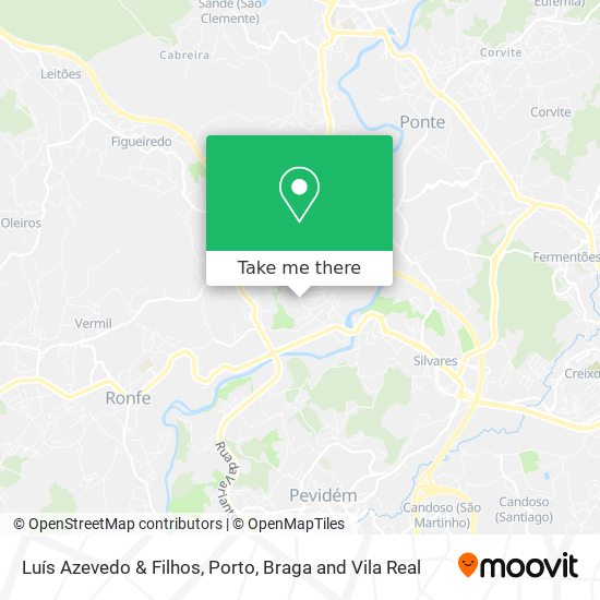 Luís Azevedo & Filhos map