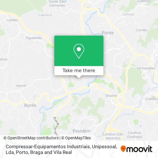 Compressar-Equipamentos Industriais, Unipessoal, Lda map