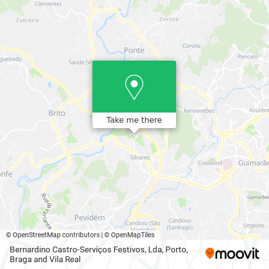 Bernardino Castro-Serviços Festivos, Lda map