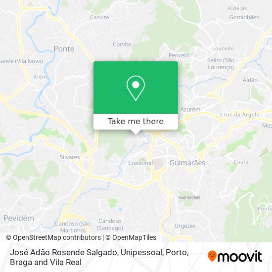 José Adão Rosende Salgado, Unipessoal map