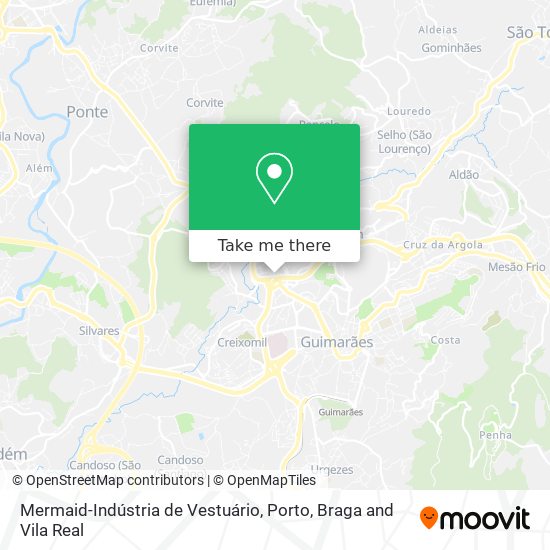 Mermaid-Indústria de Vestuário map