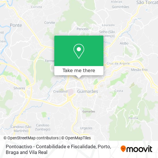 Pontoactivo - Contabilidade e Fiscalidade mapa