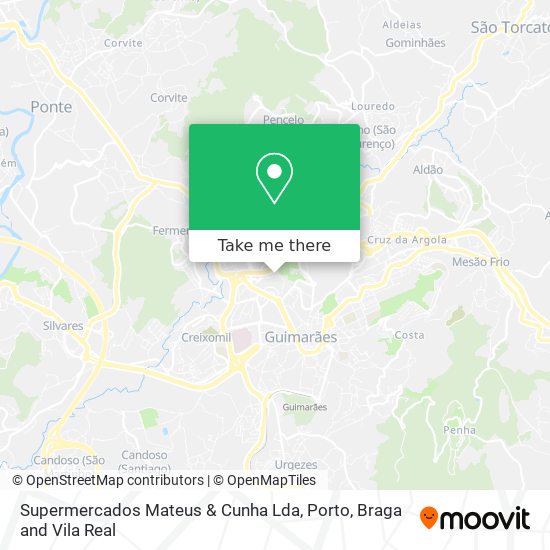 Supermercados Mateus & Cunha Lda map