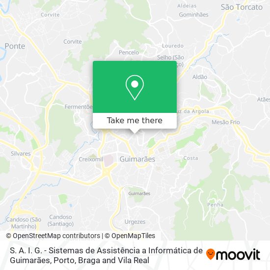 S. A. I. G. - Sistemas de Assistência a Informática de Guimarães map