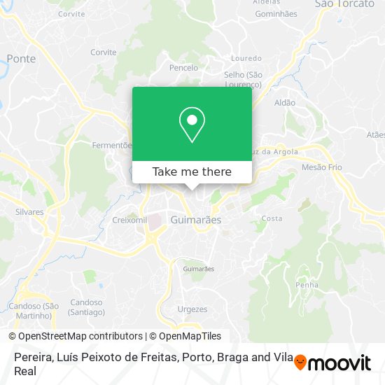 Pereira, Luís Peixoto de Freitas map