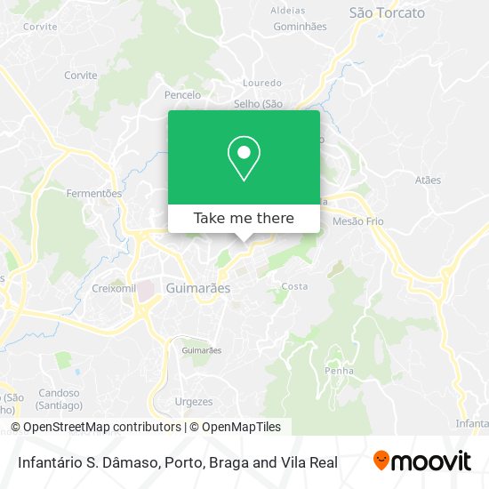 Infantário S. Dâmaso mapa