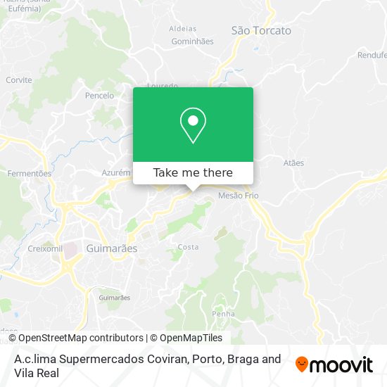 A.c.lima Supermercados Coviran map