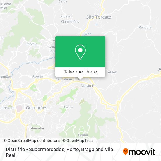 Distrifrio - Supermercados map