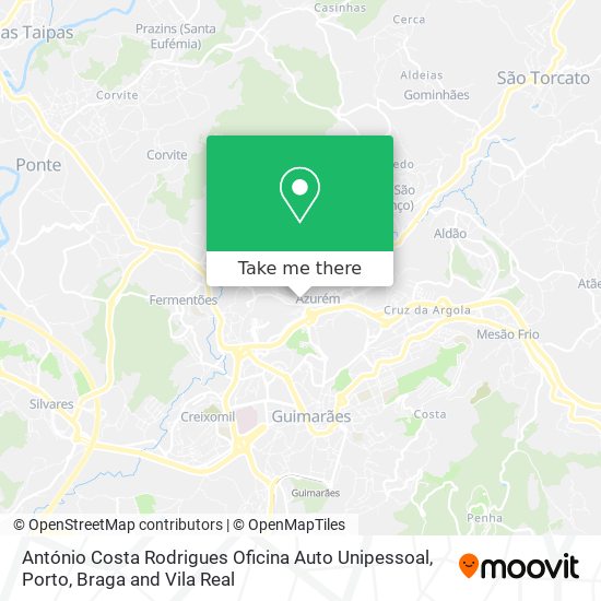 António Costa Rodrigues Oficina Auto Unipessoal map