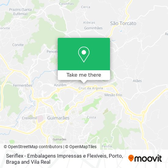Seriflex - Embalagens Impressas e Flexíveis mapa