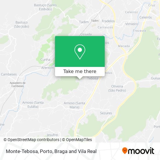 Monte-Tebosa mapa